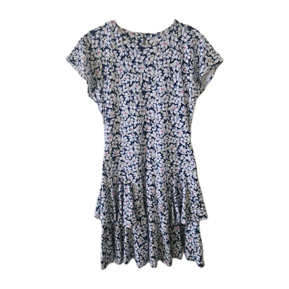 Vintage Rampage Floral Ruffled Dress Size L